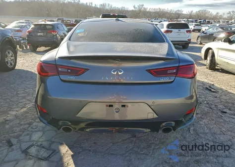 2019 Infiniti Q60 Red Sport 400 z USA, uszkodzony, nr VIN JN1FV7EL3KM440235